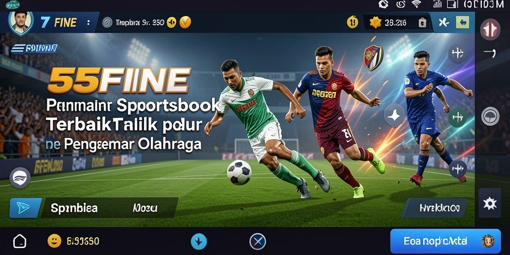 Tampilan gameplay taruhan olahraga di 55FIVE yang menarik.