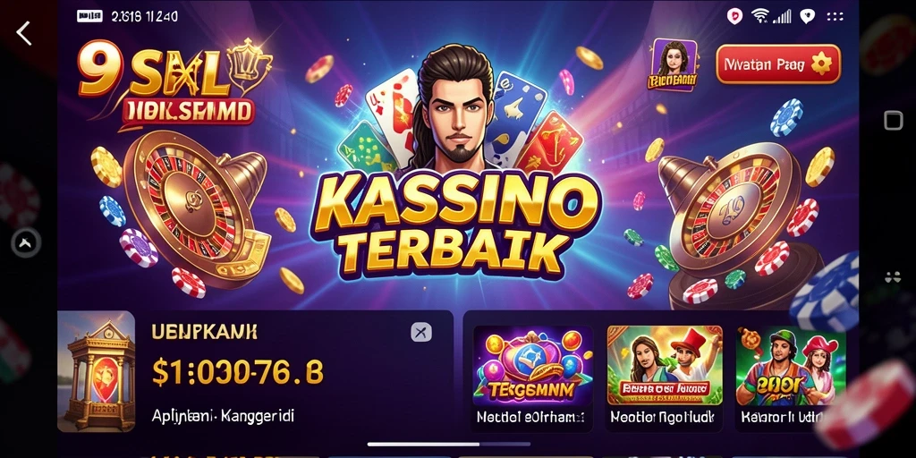 Screenshot gameplay <strong>9SL</strong> menampilkan suasana kasino yang menegangkan.