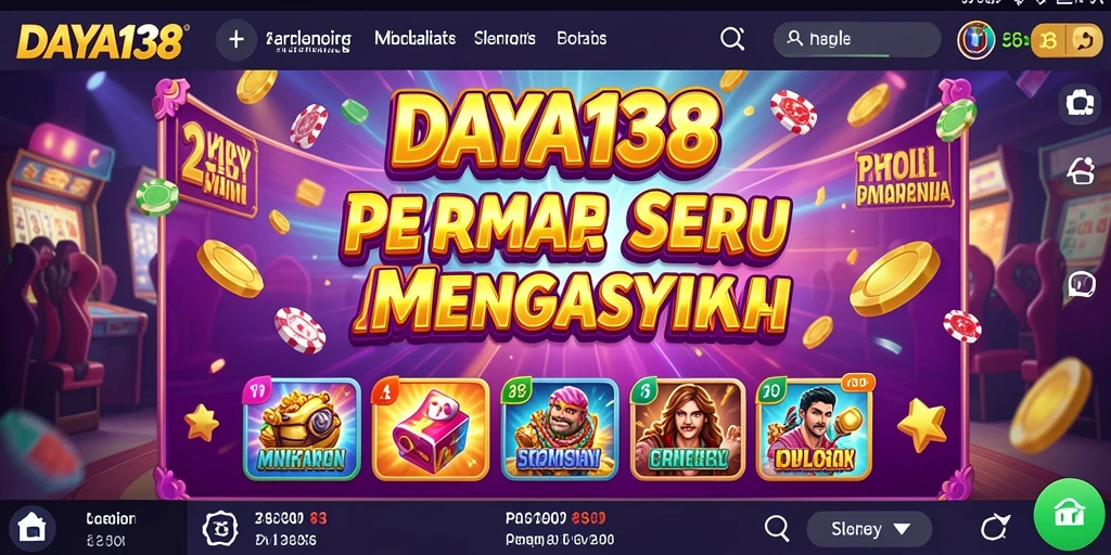 Tampilan gameplay DAYA138 yang menawan dan penuh warna.