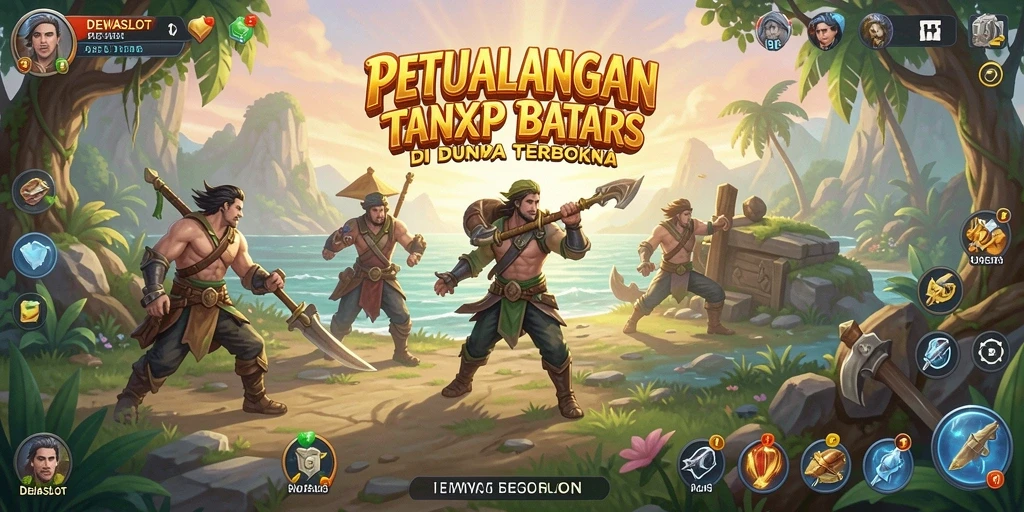 Gameplay DEWASLOT yang seru di dunia terbuka.