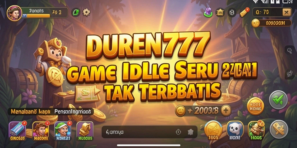 Tampilan menarik dari gameplay DUREN777 yang seru dan adiktif.