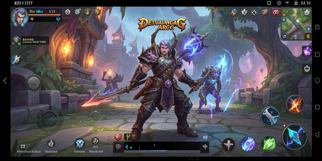 Tampilan gameplay ARPG GT777 dengan aksi seru.