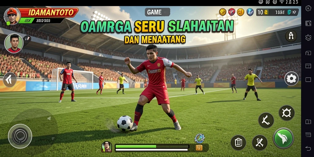 Gameplay seru dari IDAMANTOTO dengan aksi olahraga yang menegangkan.
