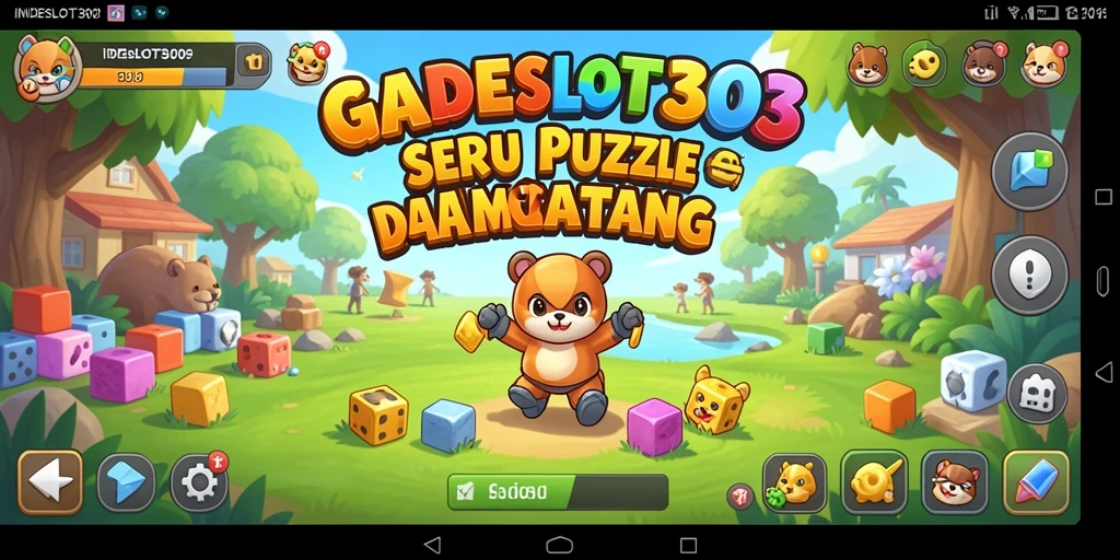 Screenshot gameplay INDESLOT303 yang menampilkan tantangan Puzzle menarik.