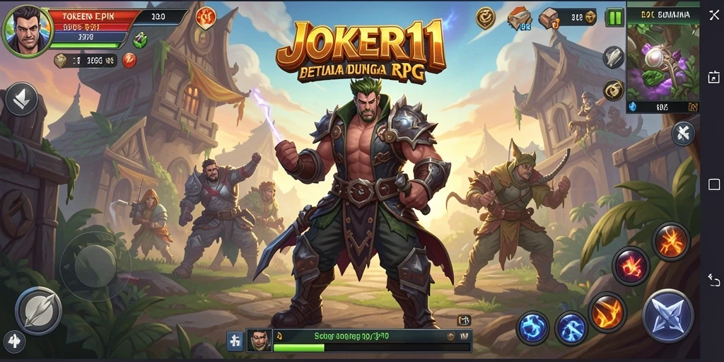 Tampilan gameplay JOKER11 yang mendebarkan dan penuh aksi.