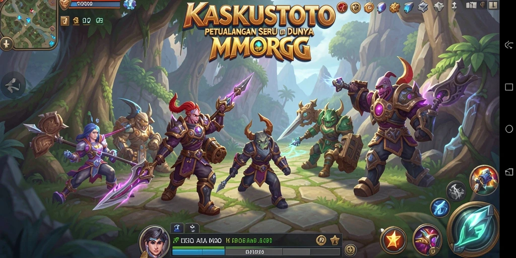 Tangkapan layar gameplay KASKUSTOTO yang memperlihatkan aksi petualangan seru.
