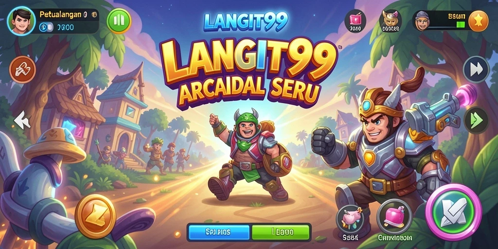 Tampilan gameplay LANGIT99 yang seru dan menarik
