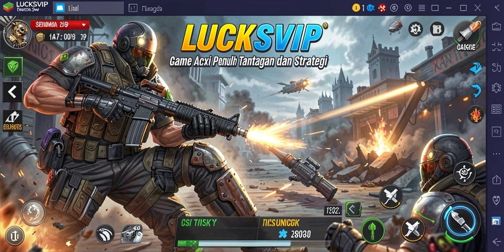 Gameplay LUCKSVIP yang mendebarkan dan penuh aksi.