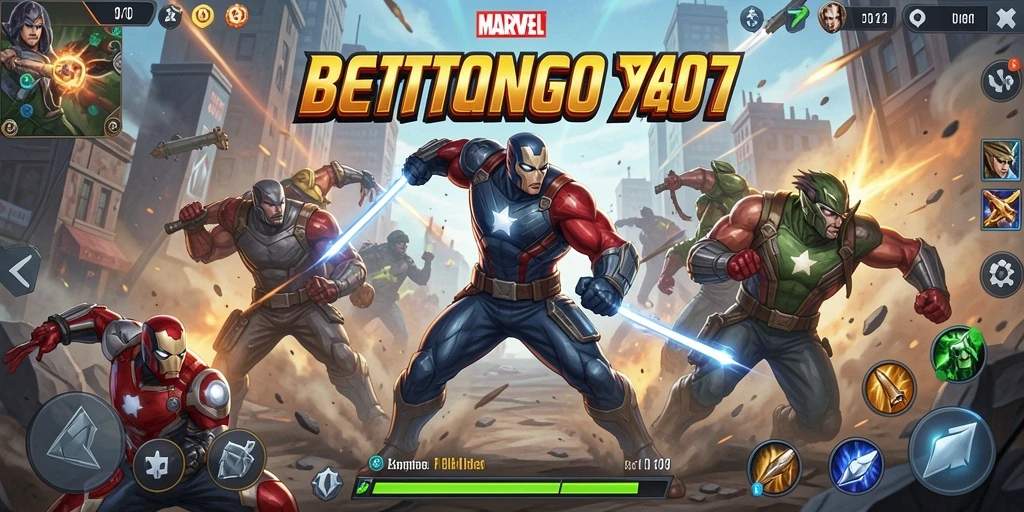 Gameplay Battle Royale yang mendebarkan dari MARVEL77.