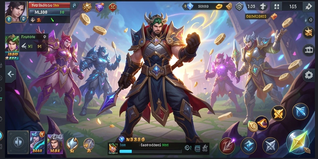 Tampilan gameplay menarik dari game Kasino MLBB8.