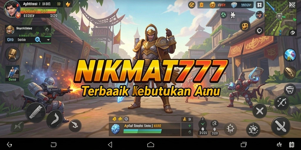 Tampilan utama NIKMAT777 dengan fitur pengingat dan catatan.