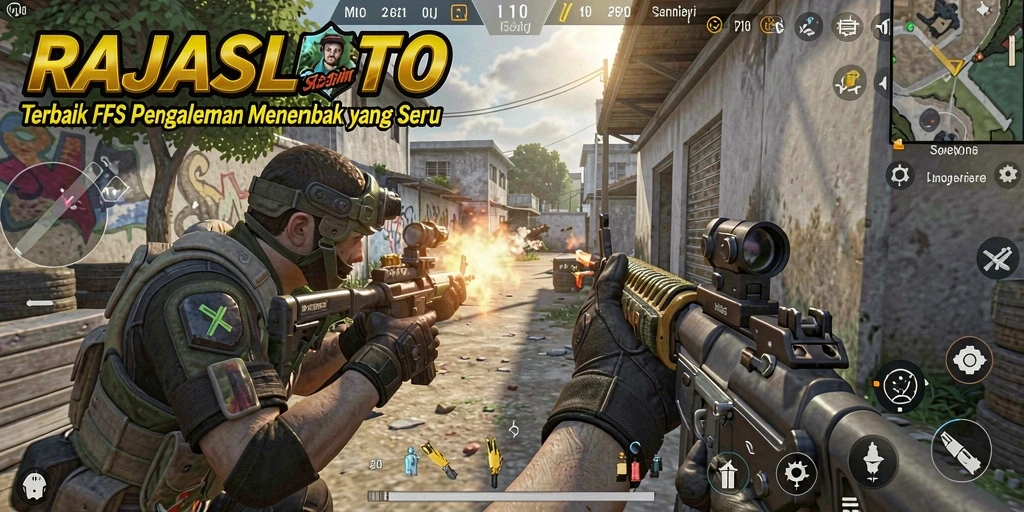 Tampilan tangkapan layar dari gameplay seru RAJASLOTO.