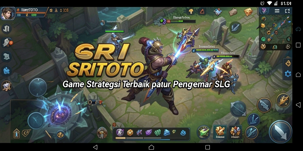 Tampilan menarik dari gameplay strategis SRITOTO.