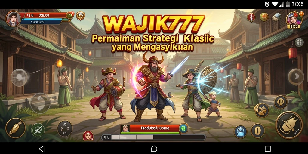Tampilan gameplay menarik dan grafis memukau WAJIK777.
